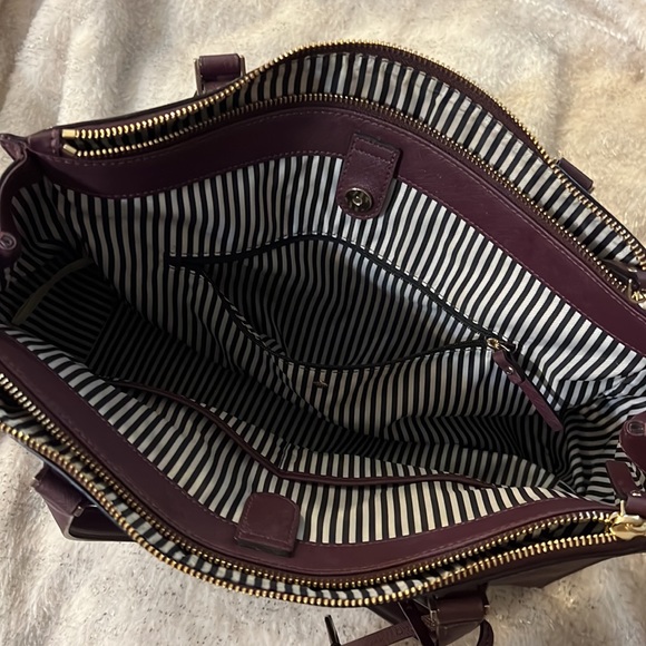 Deep plum Kate Spade large bag - Picture 4 of 9
